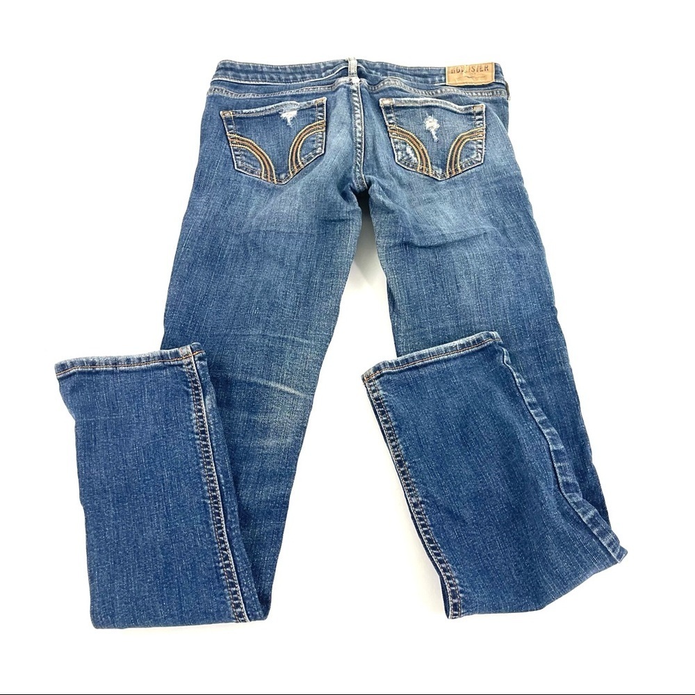 Hollister Women’s Blue Skinny Jeans 1